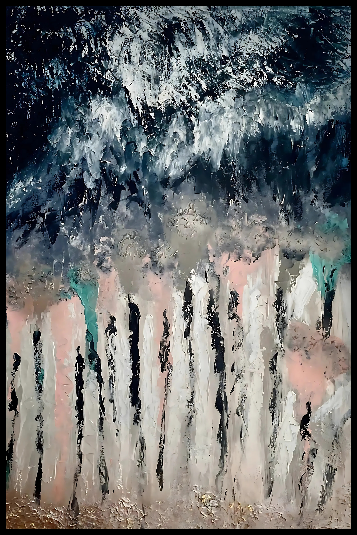 Majesté Hivernale - 80 x 120 cm